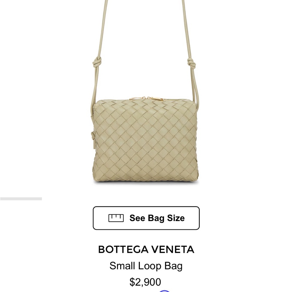 Bottega Veneta Small loop bag in Yellow - Picture 6 of 6